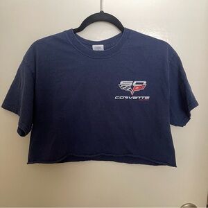 Corvette cropped tee 🚗